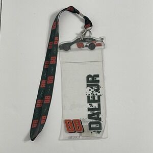 Dale Earnhardt Jr 88 Lanyard Credential Holder AMP Energy NASCAR Hendrick